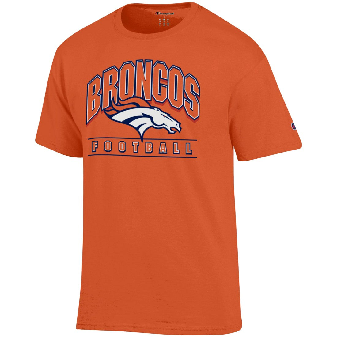 Denver Broncos Champion Football T-Shirt - Orange sale