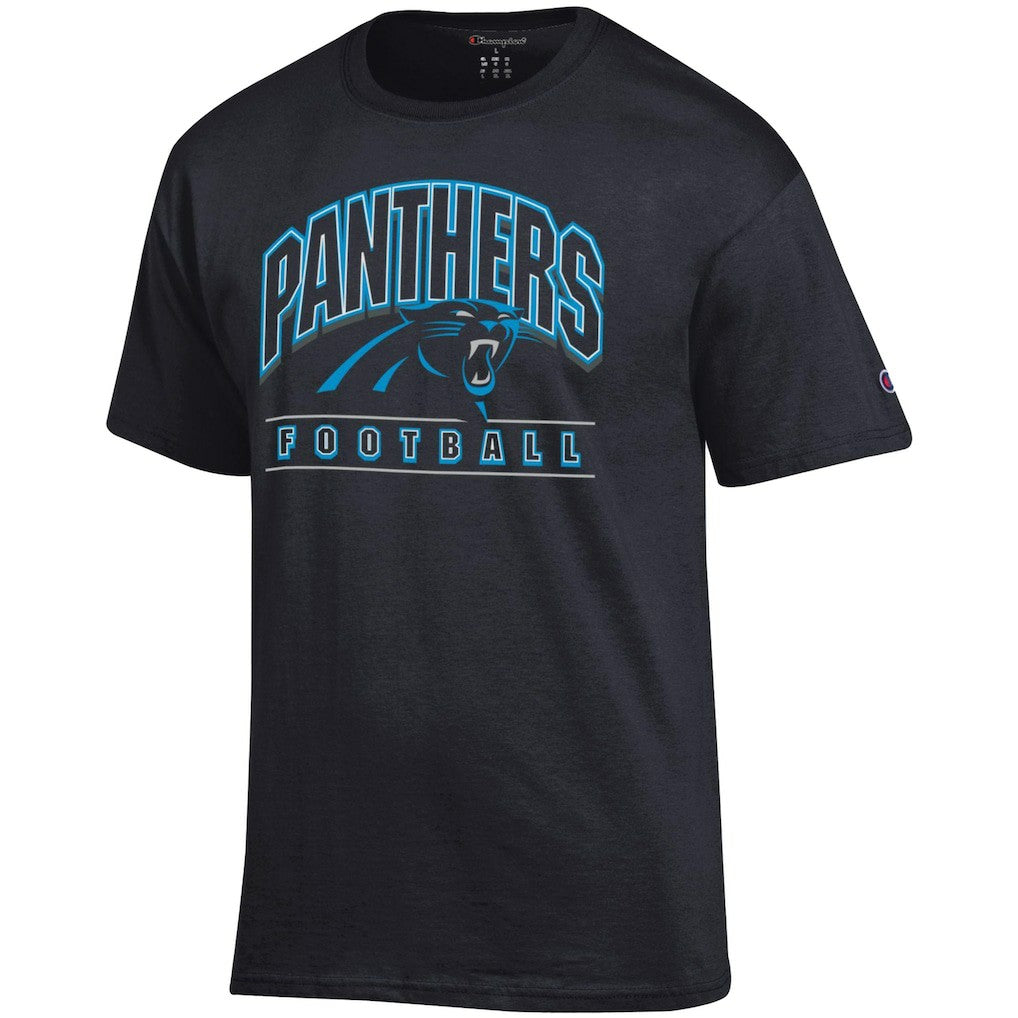 Carolina Panthers Champion Football T-Shirt - Black online