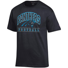 Carolina Panthers Champion Football T-Shirt - Black online