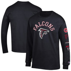 Atlanta Falcons Champion Seal Long Sleeve T-Shirt - Black online