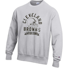 Cleveland Browns Champion Reverse Weave Fleece Pullover Sweatshirt - Heather Gray sale
