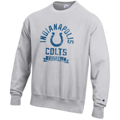 Indianapolis Colts Champion Reverse Weave Fleece Pullover Sweatshirt - Heather Gray sale