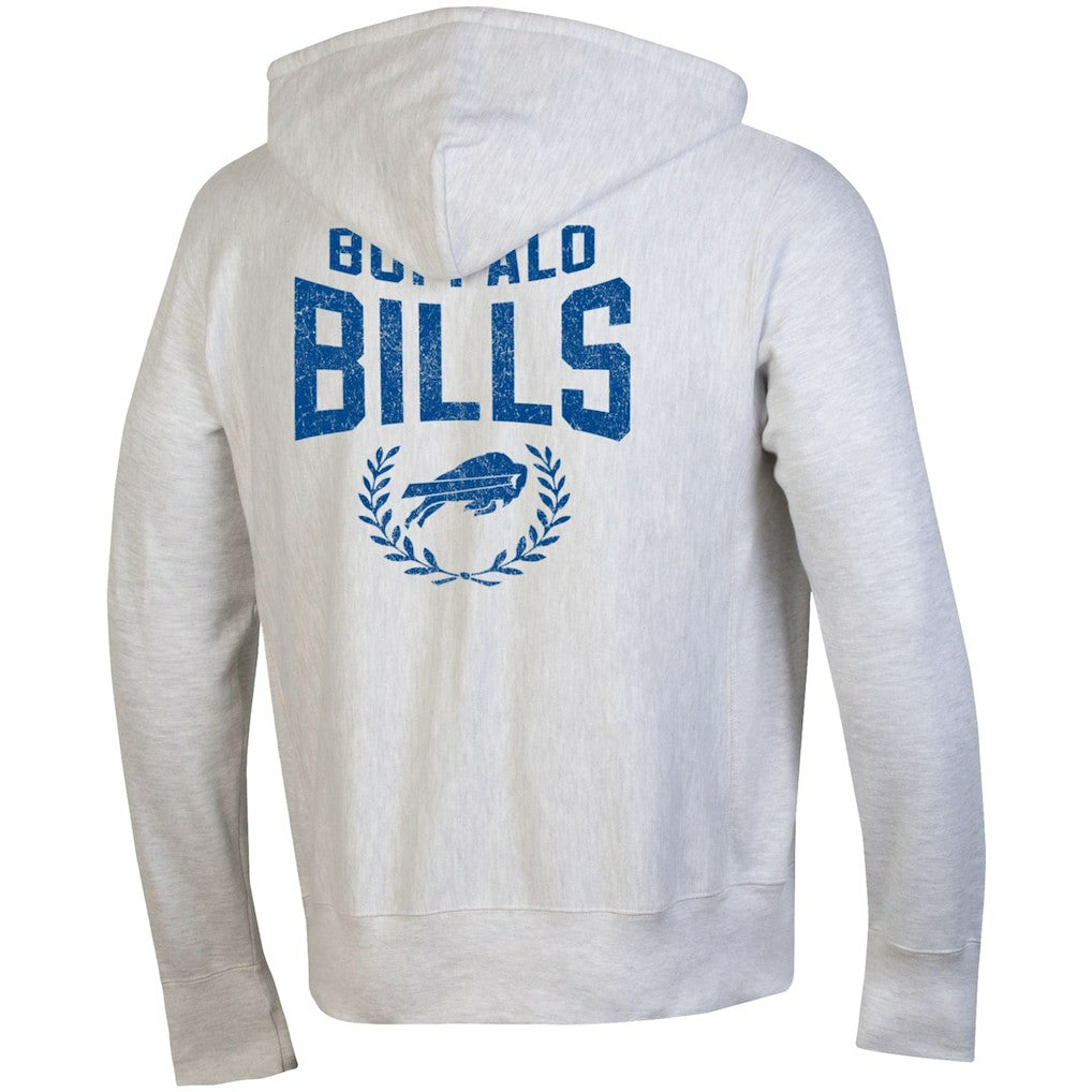 Buffalo Bills Champion Reverse Weave Full-Zip Hoodie - Heather Gray discount