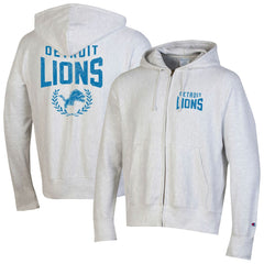 Detroit Lions Champion Reverse Weave Full-Zip Hoodie - Heather Gray online