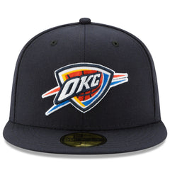 Oklahoma City Thunder 2025 NBA Finals Champions Side Patch 59FIFTY Fitted Hat - Navy sale