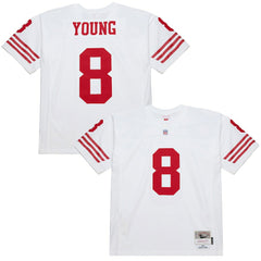 Steve Young San Francisco 49ers 1994 Legacy Replica Jersey - White sale
