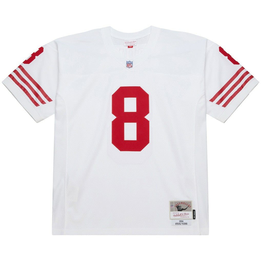 Steve Young San Francisco 49ers 1994 Legacy Replica Jersey - White sale