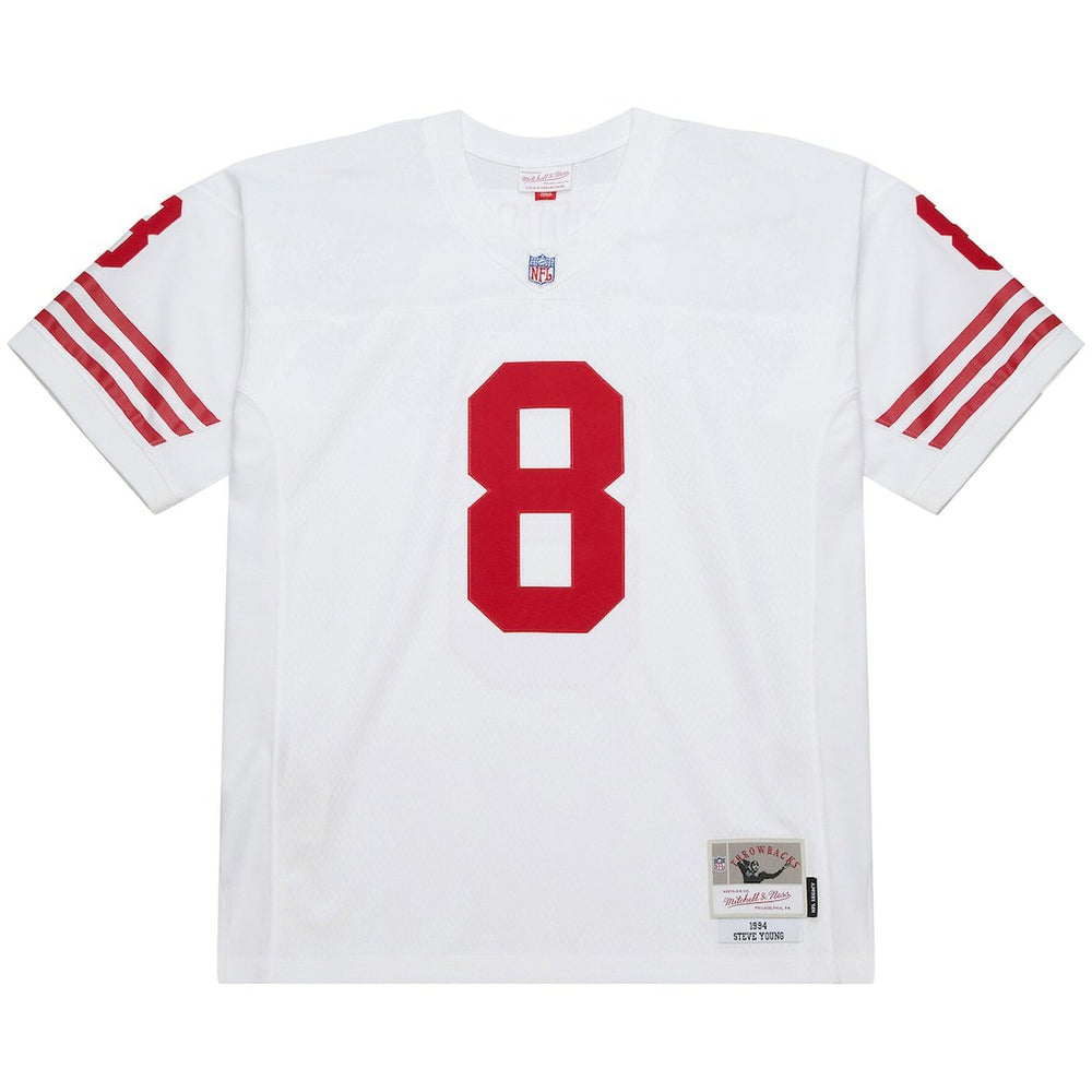 Steve Young San Francisco 49ers 1994 Legacy Replica Jersey - White sale