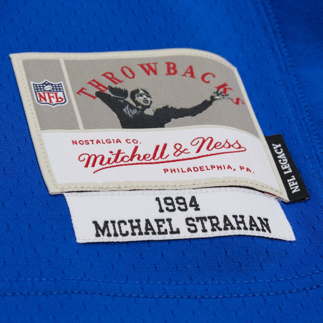 Michael Strahan New York Giants 1994 Legacy Replica Jersey - Royal discount