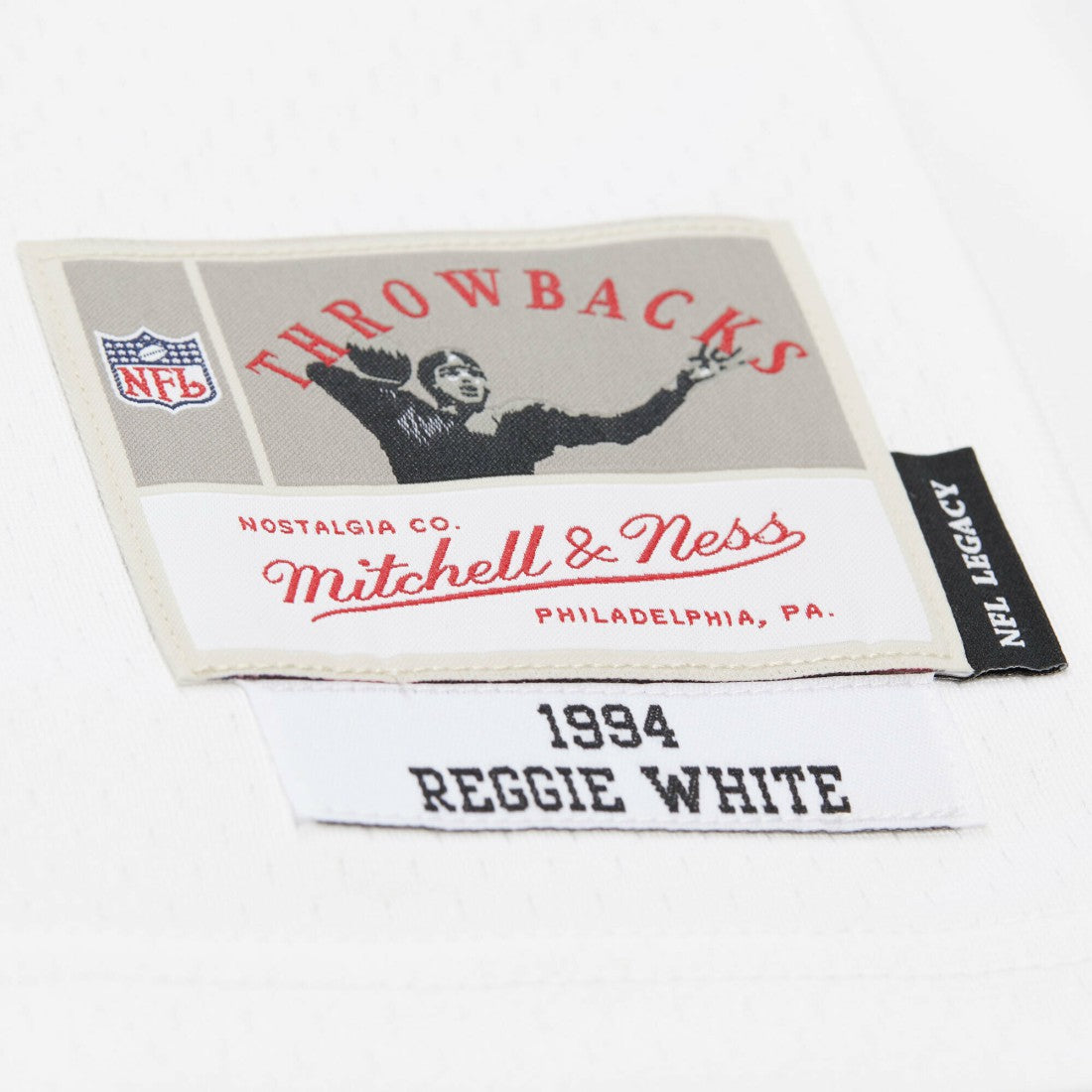 Reggie White Green Bay Packers 1994 Legacy Replica Jersey - White cheap