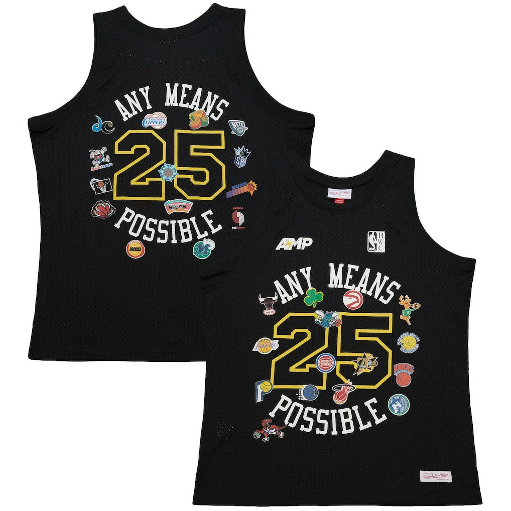 x NBA x AMP Mesh Tank Top - Black shop