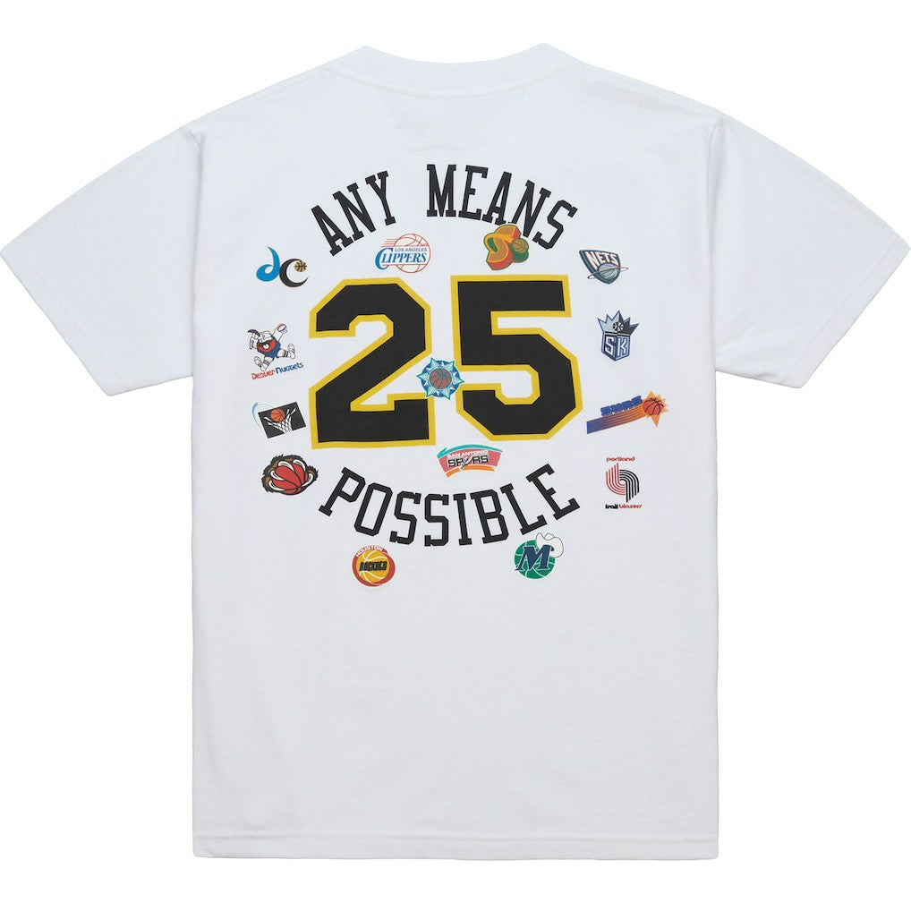 x NBA x AMP T-Shirt - White on sale