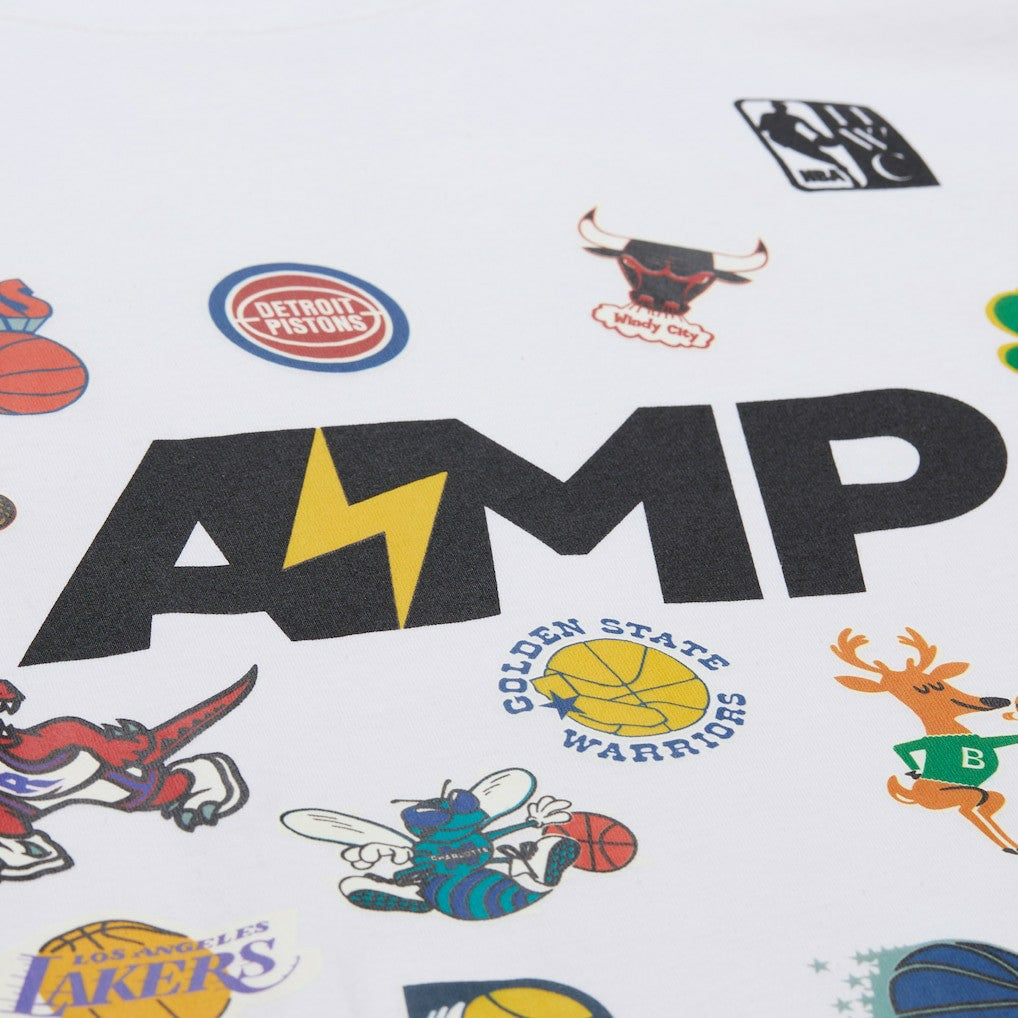 x NBA x AMP T-Shirt - White on sale