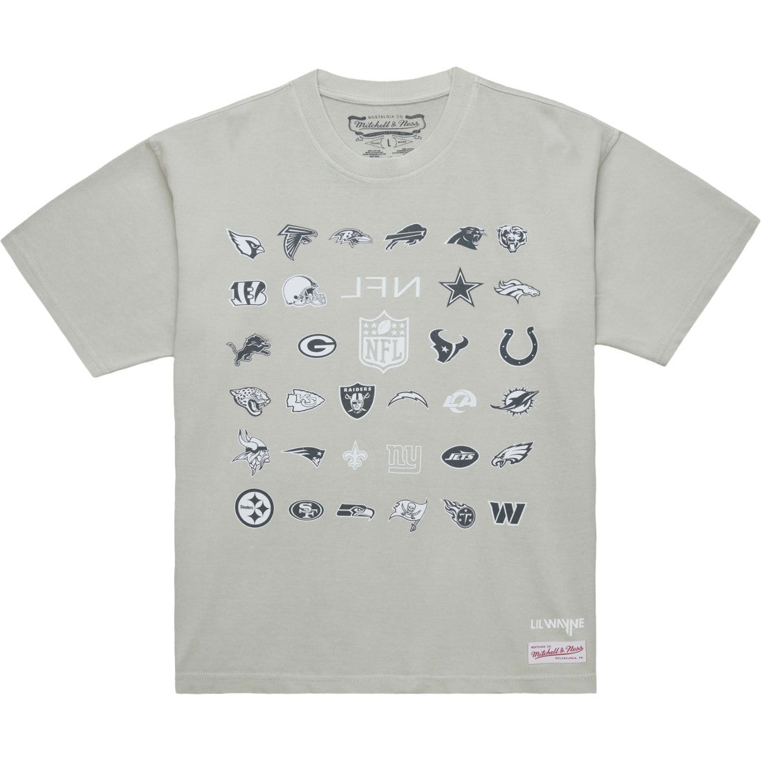 x NFL x Lil Wayne Carter VI T-Shirt - Gray outlet