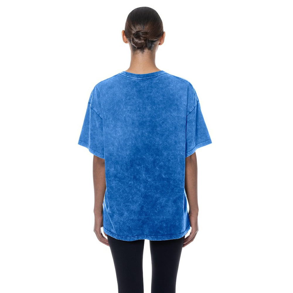 Buffalo Bills New Era Women's Throwback Oversized T-Shirt - Royal cheap