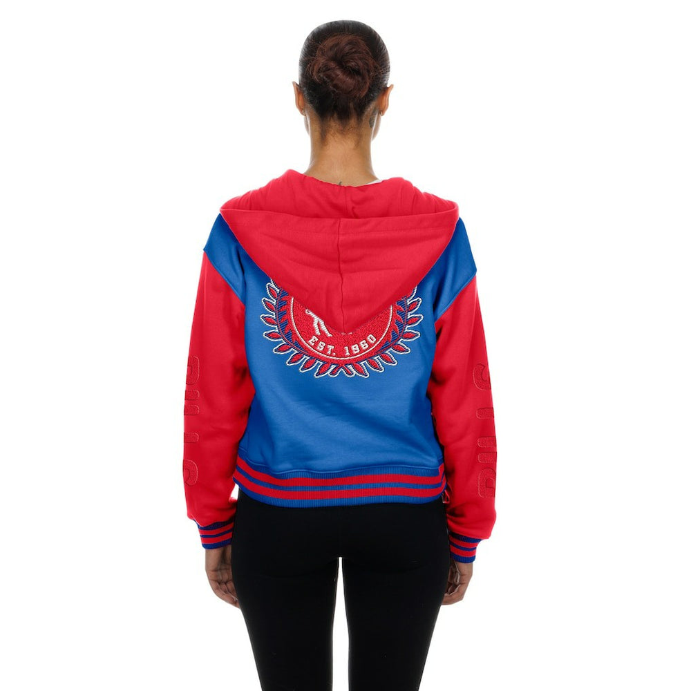 Buffalo Bills New Era Women's Throwback Full-Snap Hooded Jacket - Royal online