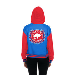 Buffalo Bills New Era Women's Throwback Full-Snap Hooded Jacket - Royal online