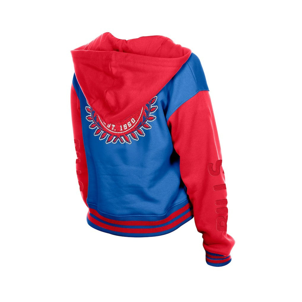 Buffalo Bills New Era Women's Throwback Full-Snap Hooded Jacket - Royal online