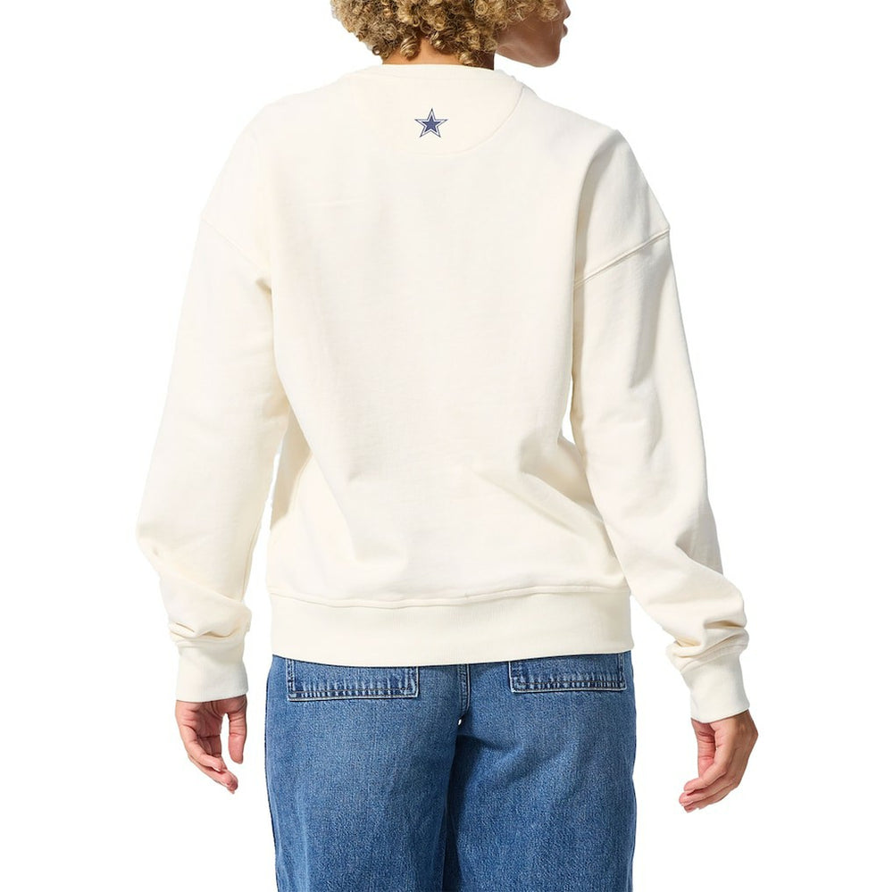Dallas Cowboys Terez Unisex Technicolor Crewneck Sweatshirt - White for sale