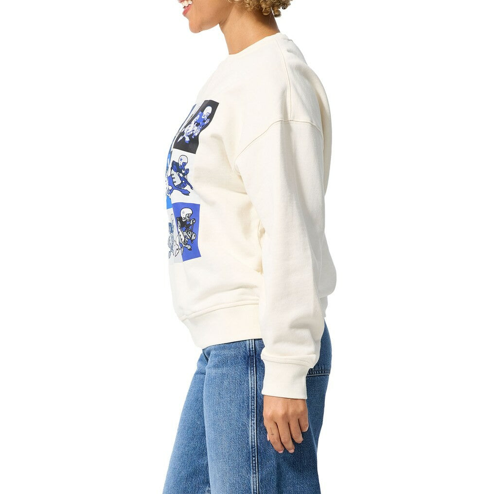 Dallas Cowboys Terez Unisex Technicolor Crewneck Sweatshirt - White for sale