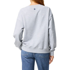 Dallas Cowboys Terez Women's Retro Gems Fleece Crewneck Sweatshirt - Gray discount