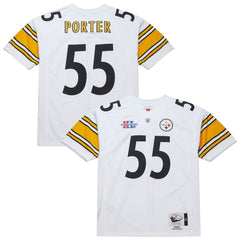 Joey Porter Pittsburgh Steelers 2005 Authentic Throwback Retired Player Jersey - White cheap