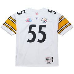 Joey Porter Pittsburgh Steelers 2005 Authentic Throwback Retired Player Jersey - White cheap
