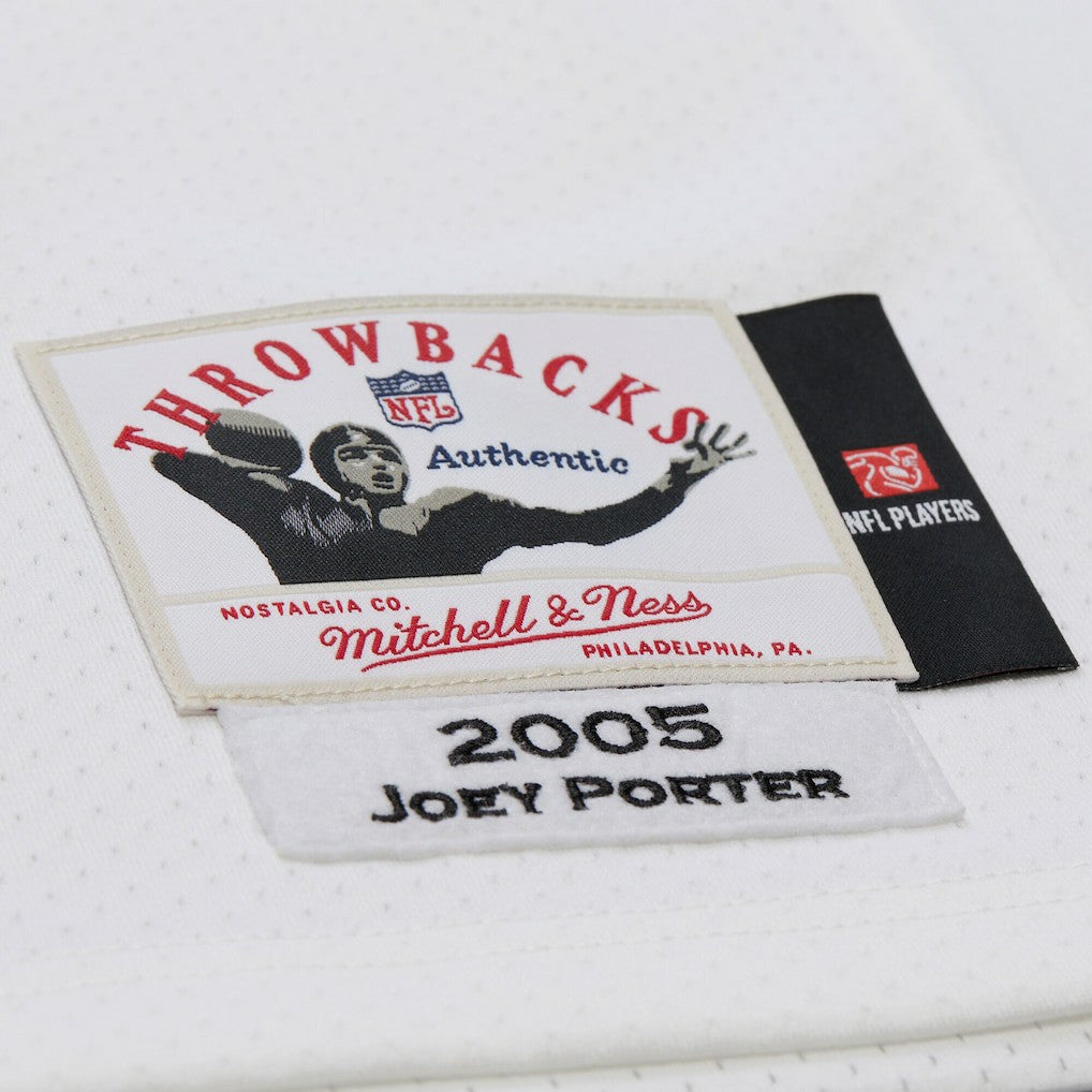 Joey Porter Pittsburgh Steelers 2005 Authentic Throwback Retired Player Jersey - White cheap