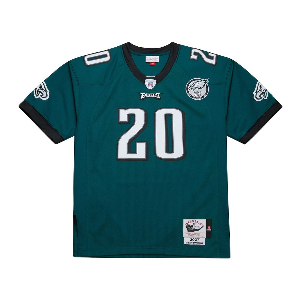 Brian Dawkins Philadelphia Eagles 2007 Authentic Throwback Retired Player Jersey - Green outlet