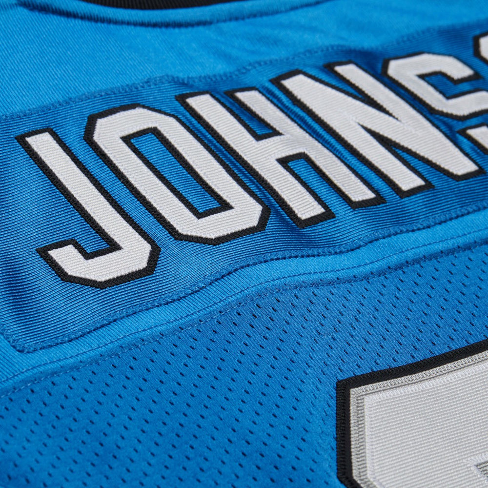 Calvin Johnson Detroit Lions 2007 Authentic Throwback Retired Player Jersey - Blue outlet