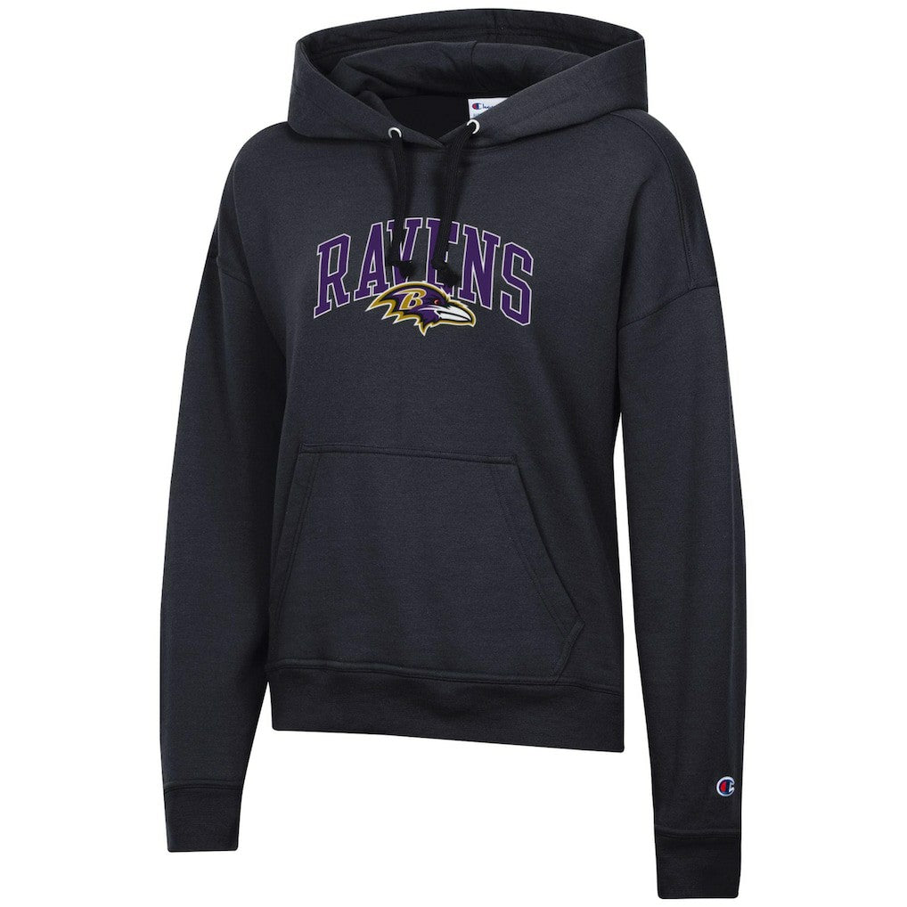 Baltimore Ravens Champion Women's Powerblend Hoodie - Black sale