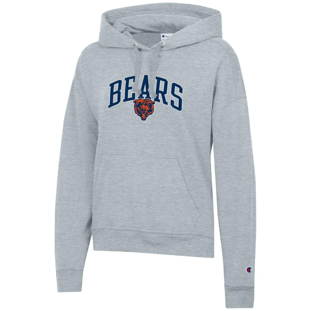 Chicago Bears Champion Women's Powerblend Hoodie - Heather Gray sale