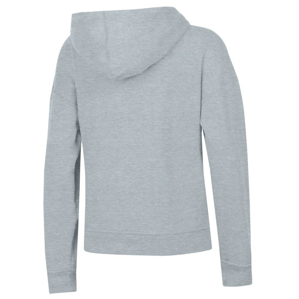Denver Broncos Champion Women's Powerblend Hoodie - Heather Gray for sale