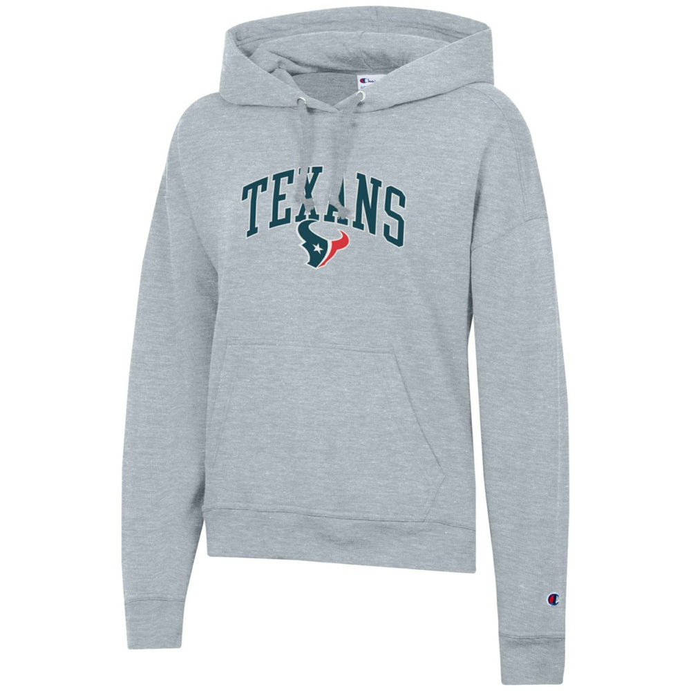 Houston Texans Champion Women's Powerblend Hoodie - Heather Gray online