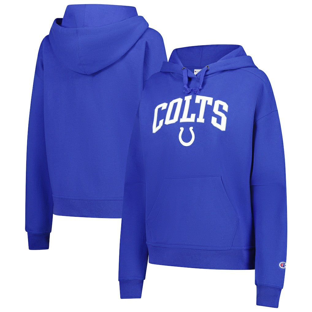 Indianapolis Colts Champion Women's Powerblend Hoodie - Royal for sale