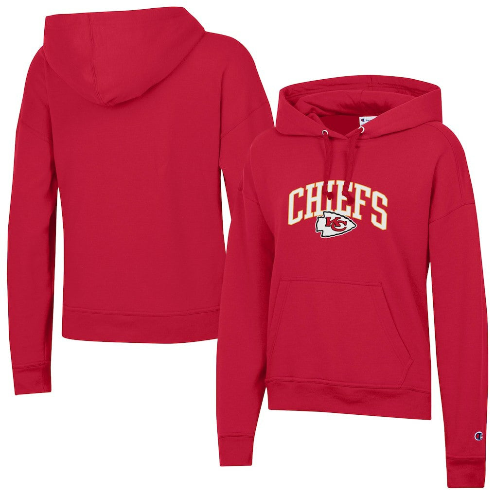Kansas City Chiefs Champion Women's Powerblend Hoodie - Red for sale