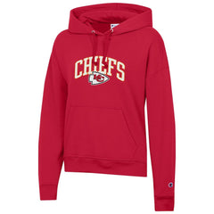 Kansas City Chiefs Champion Women's Powerblend Hoodie - Red for sale