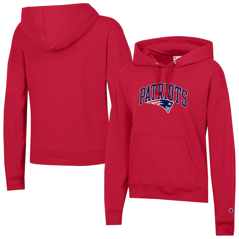 New England Patriots Champion Women's Powerblend Hoodie - Red outlet