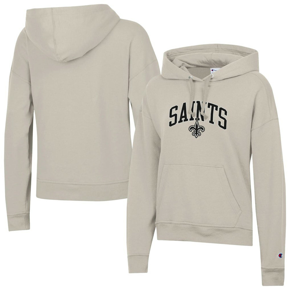 New Orleans Saints Champion Women's Powerblend Hoodie - Natural on sale