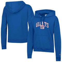 New York Giants Champion Women's Powerblend Hoodie - Royal outlet