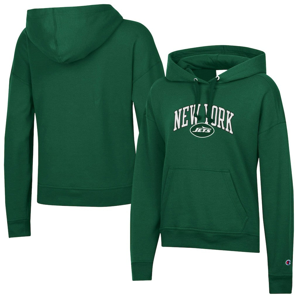 New York Jets Champion Women's Powerblend Hoodie - Green sale