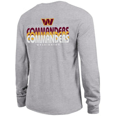 Washington Commanders Champion Women's Core Long-Sleeve T-Shirt - Heather Gray for sale
