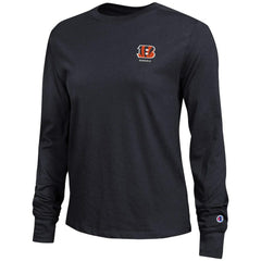 Cincinnati Bengals Champion Women's Core Long-Sleeve T-Shirt - Black for sale