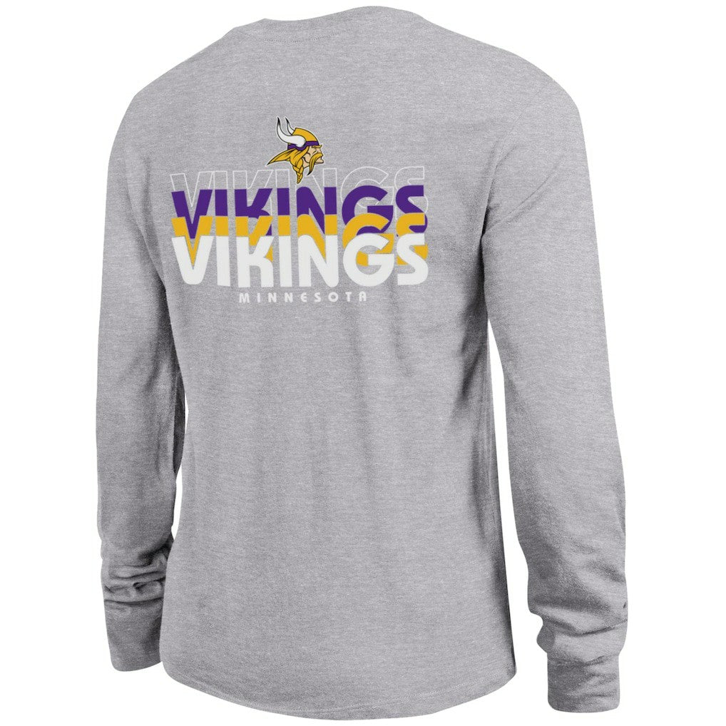 Minnesota Vikings Champion Women's Core Long-Sleeve T-Shirt - Heather Gray online