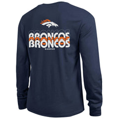 Denver Broncos Champion Women's Core Long-Sleeve T-Shirt - Navy discount