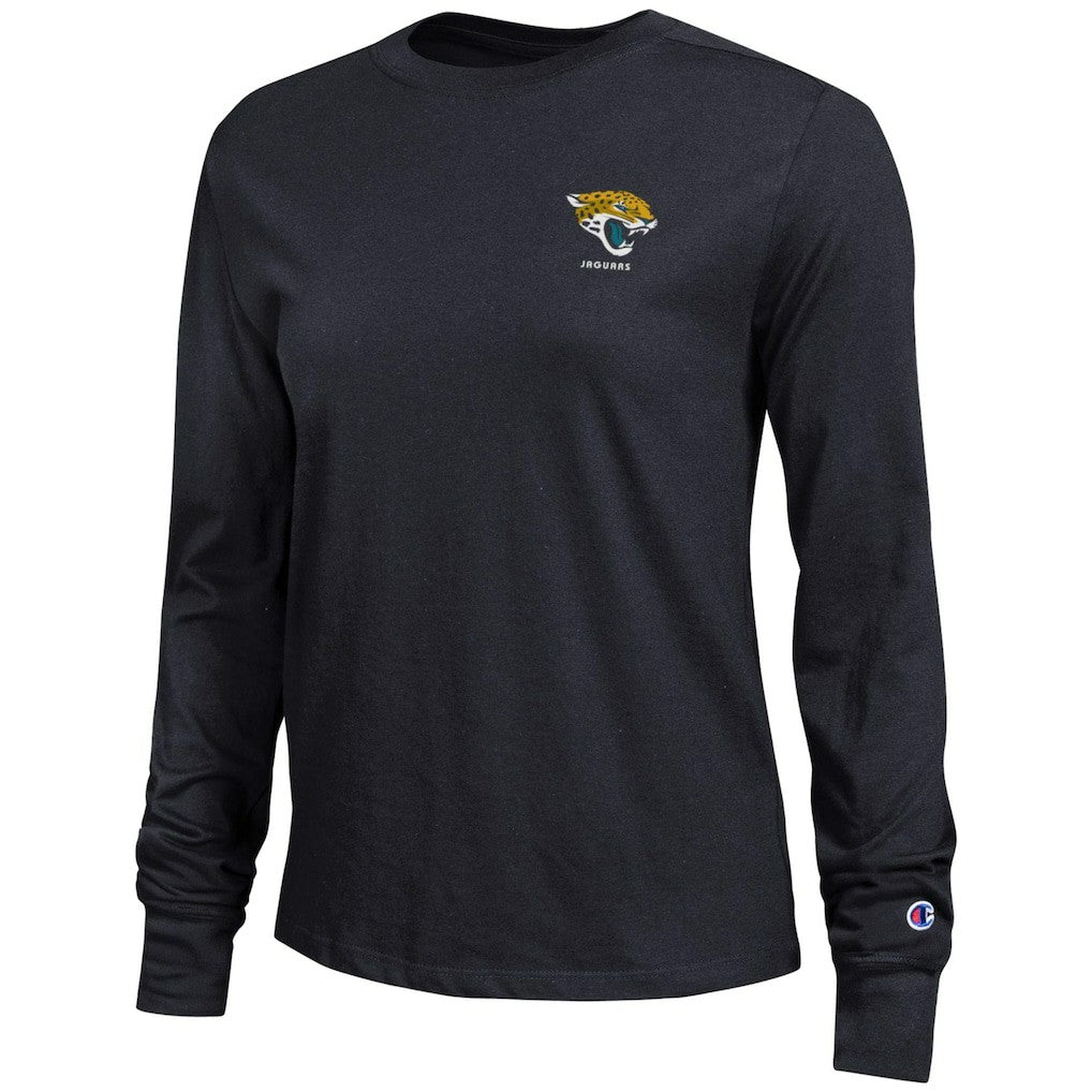 Jacksonville Jaguars Champion Women's Core Long-Sleeve T-Shirt - Black for sale