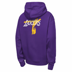 Los Angeles Lakers Youth Courtside Club Premiere Hoodie - Purple cheap