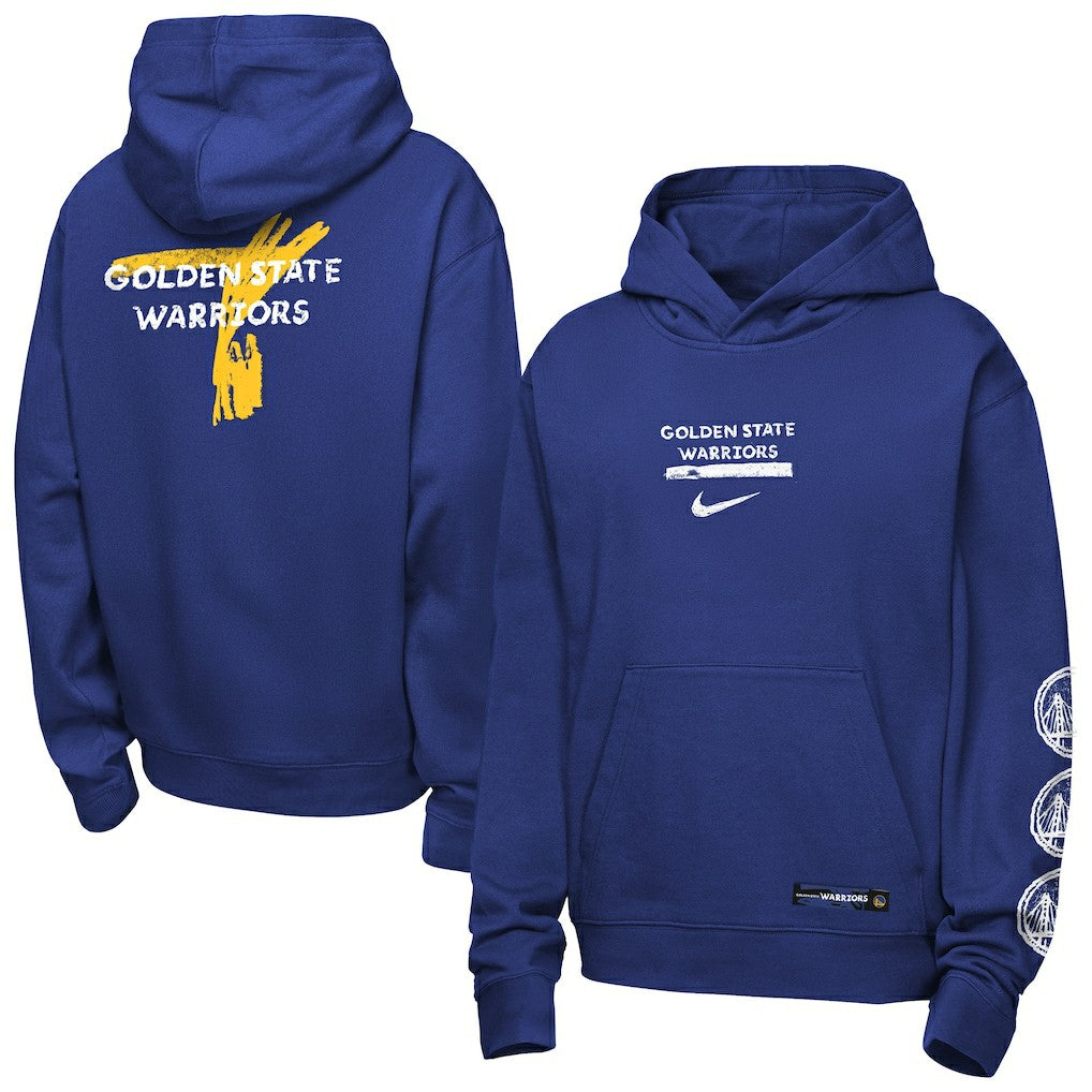 Golden State Warriors Youth Courtside Club Premiere Hoodie sale - Royal sale
