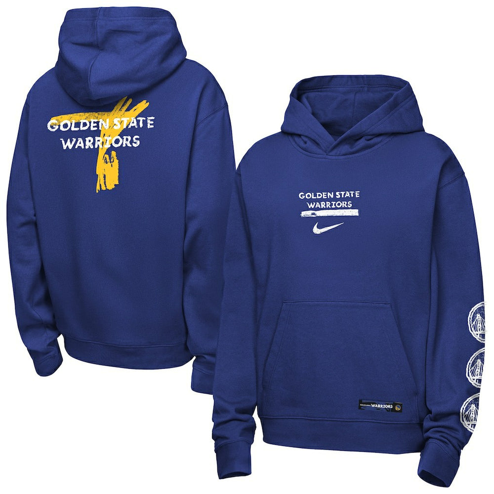 Golden State Warriors Youth Courtside Club Premiere Hoodie sale - Royal sale