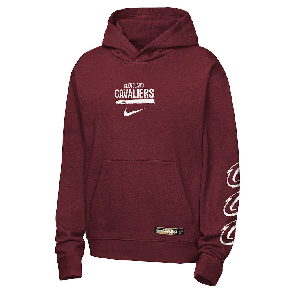 Cleveland Cavaliers Youth Courtside Club Premiere Hoodie sale - Wine for sale